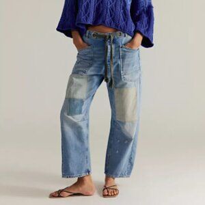 We The Free Moxie Pull-On Barrel Jeans